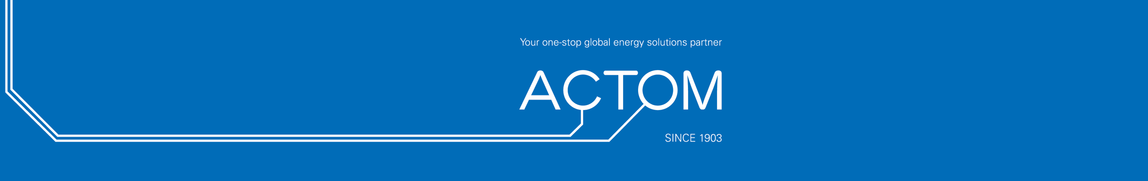 ACTOM full width banner
