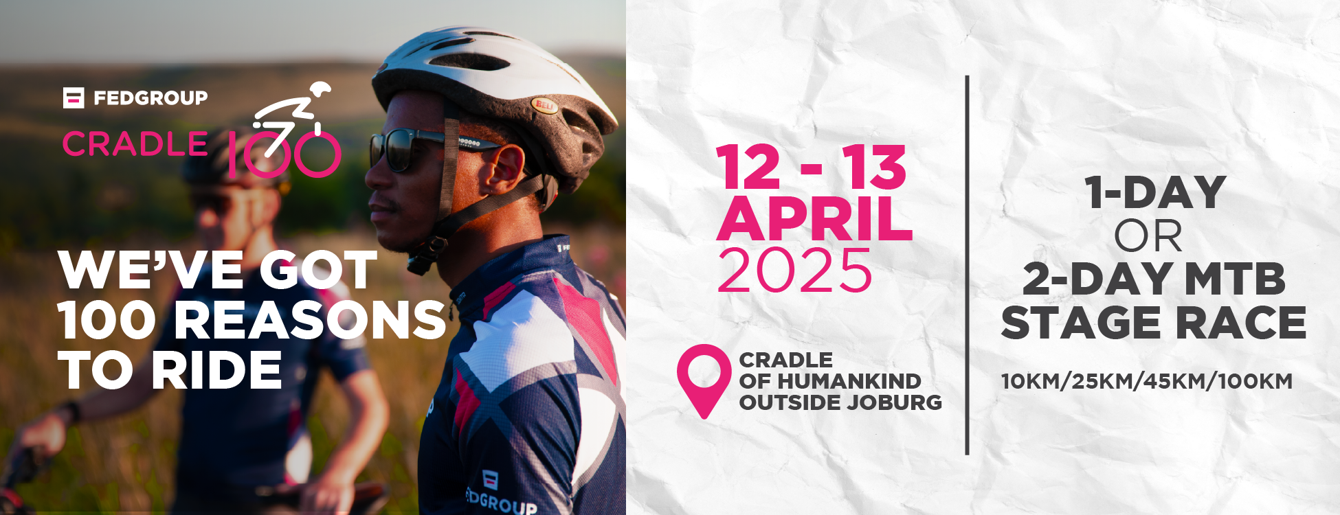 Fedgroup Cradle 100 Banner