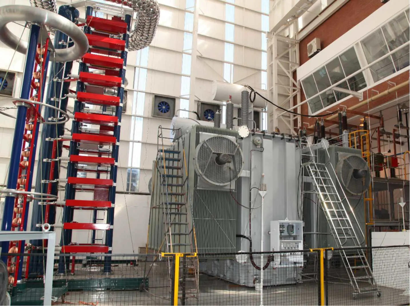 test facility in the lab