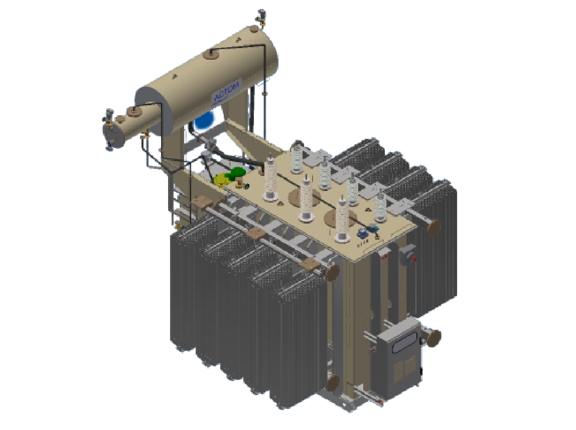 Subika Underground Infrastructure Transformer Vector